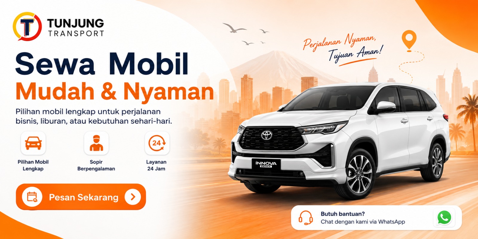 Tunjung Transport — sewa mobil mudah & nyaman